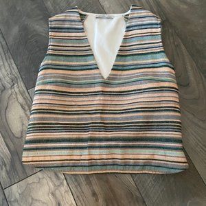 Zara Deep V-neck Tank Top